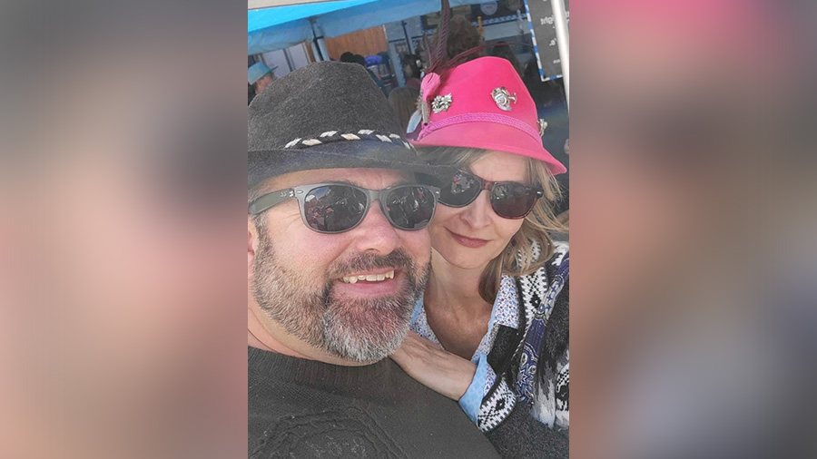 Rodney Michal Salm, 48, from Salt Lake City and Michaela Himmleberger, 47, of Holiday....