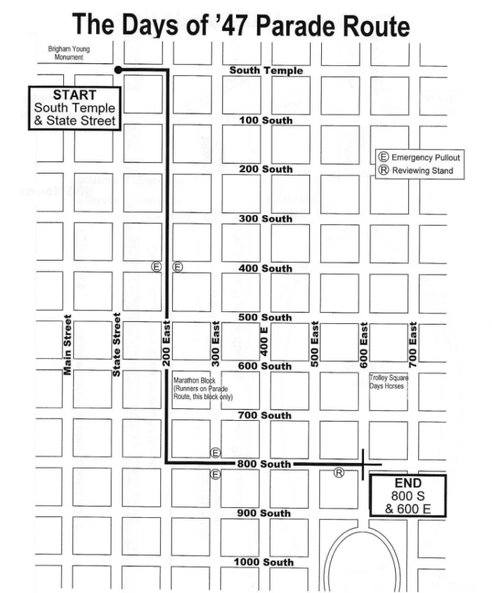 Days of '47 Parade alters parade route