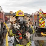 The rescued dogs. (Unified Fire)