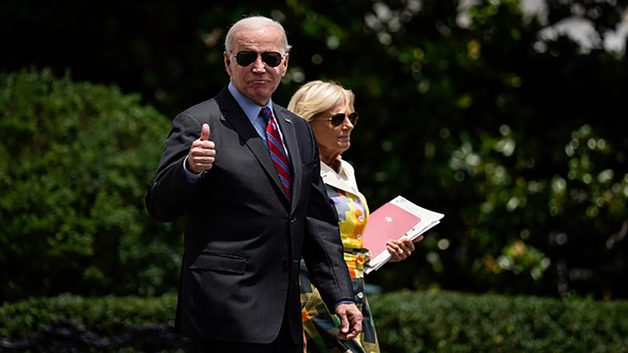 Biden departs Washington D.C....
