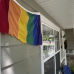 One of the vandalized Pride flags. (Salt Lake City Police