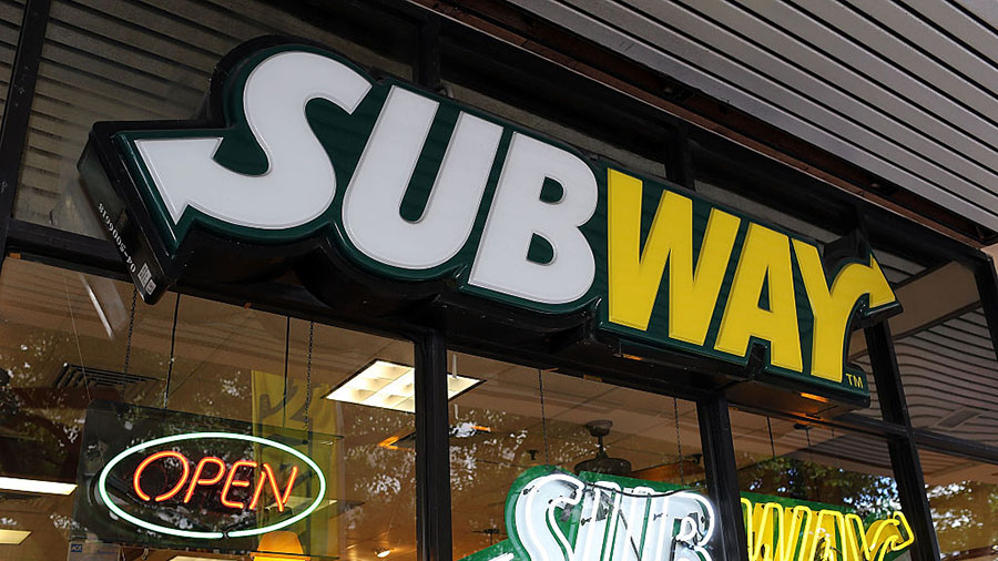 FILE — MIAMI, FL - OCTOBER 21:  A Subway restaurant is seen as the company announced a settlemen...