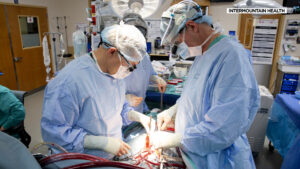 Heart transplant surgery at Intermountain Health