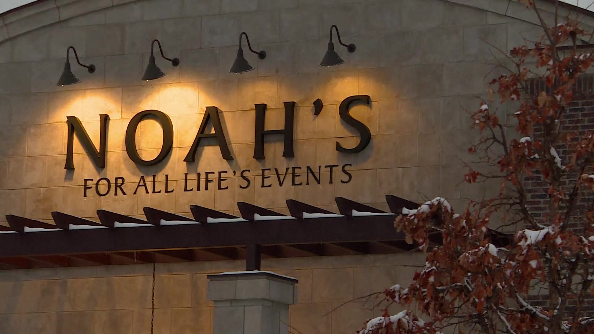 A sign of a former Noah Event Venue in Utah. (KSL TV)...