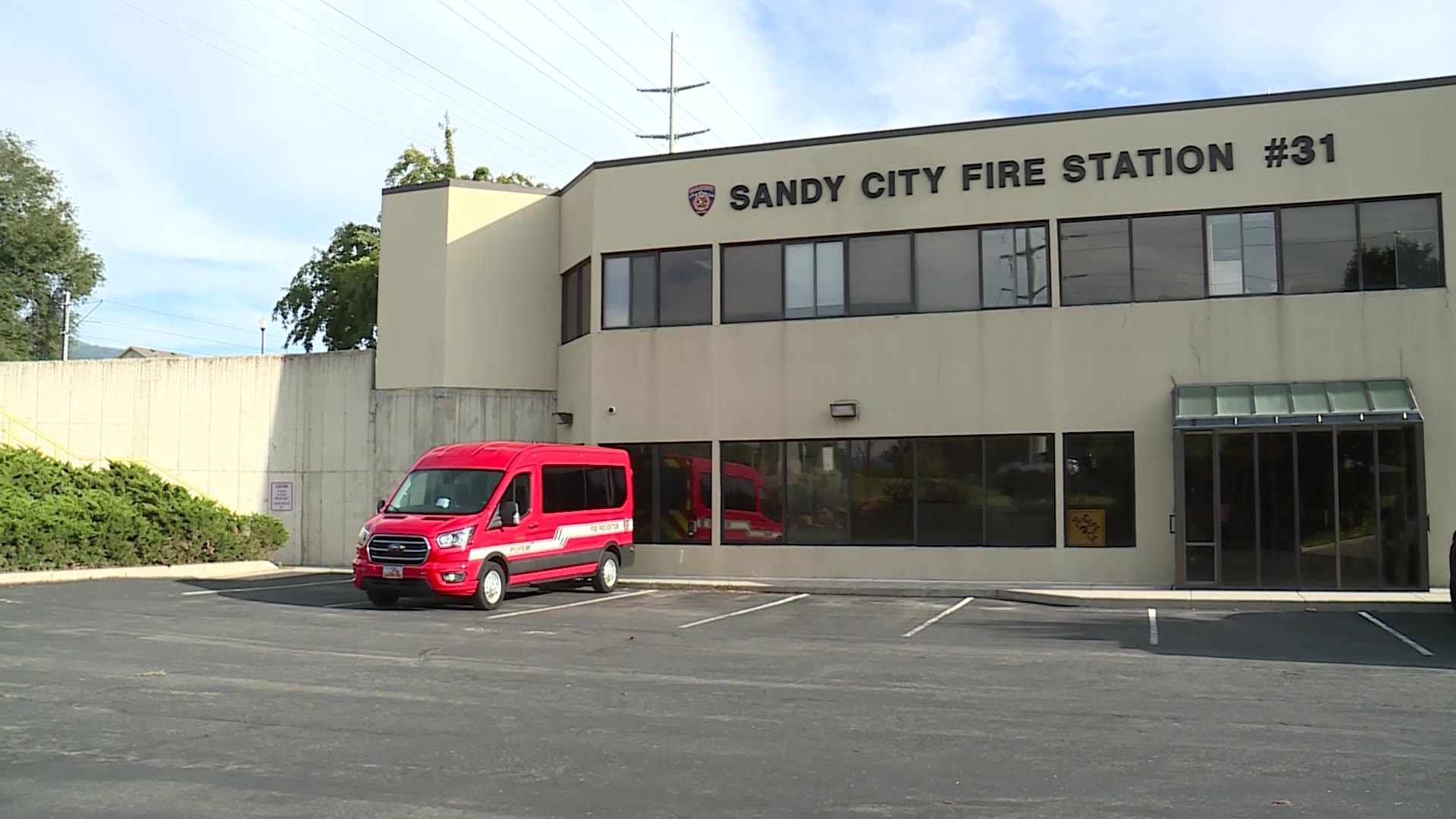 The old Sandy fire station located at 9010 S. 150 East. (KSL TV)...