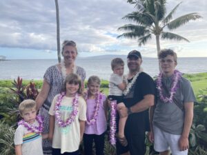 A family from Delta, Utah said they were shown love and support from locals when they had no place to go following the fire in Lahaina.