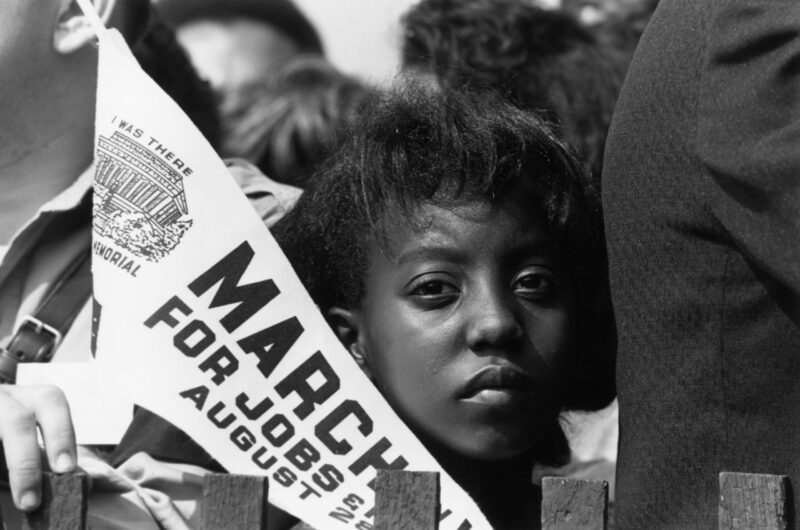 A young Edith Lee-Payne is pictured at the March on Washington on August 28, 1963. (CNN)