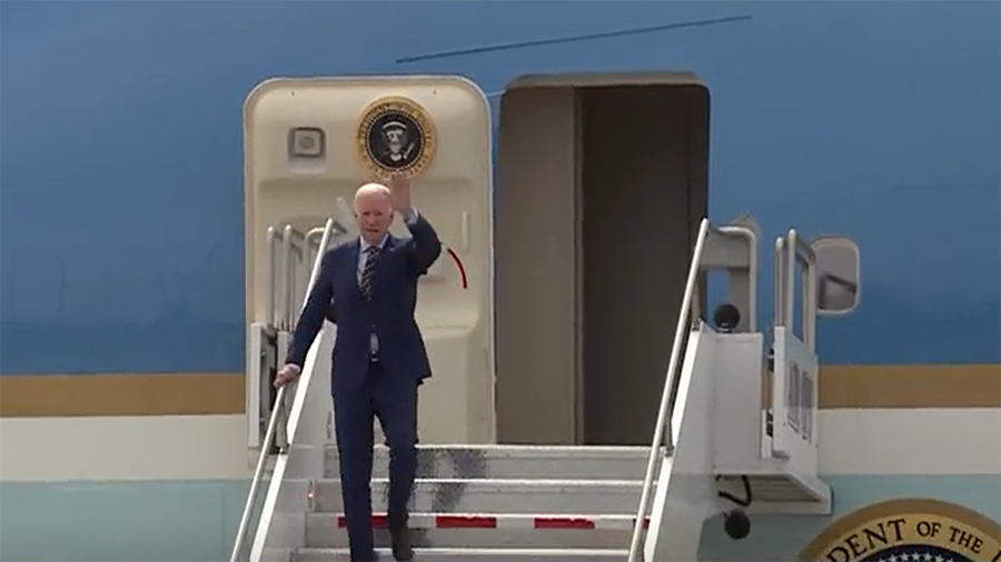 Utahns react as President Biden arrives in Salt Lake City