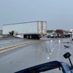 A semitruck crash closed U.S. Highway 6 in central Utah on Friday. (Utah Highway Patrol)