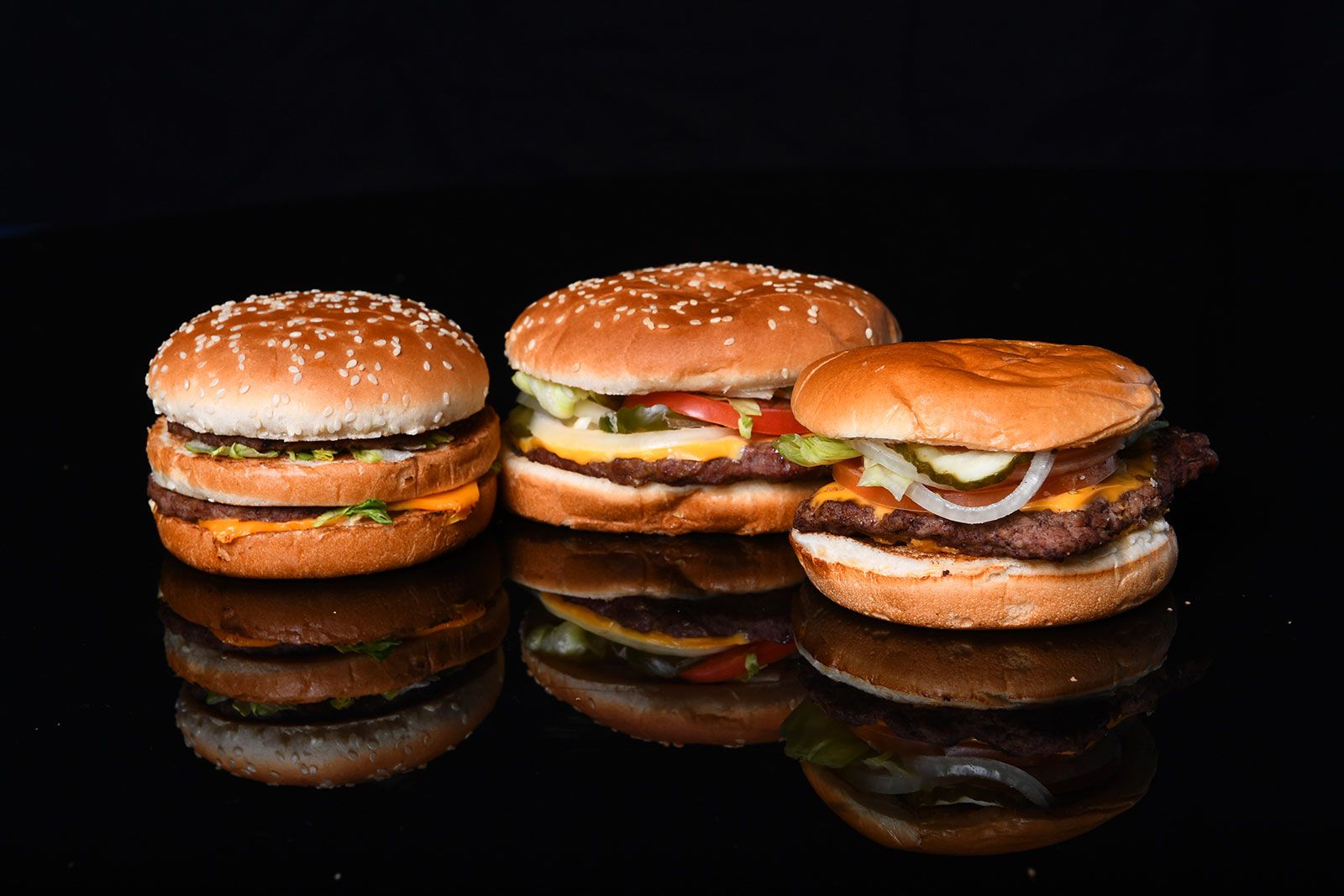 Lawsuits claim that burgers from McDonald's, Burger King and Wendy's don't look as they appear in a...