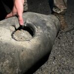 A 500-pound bomb now belongs to Hill Air Force Base. (Hill Air Force Base)