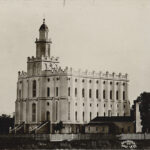 The St. George Utah Temple circa 1900. (Intellectual Reserve)