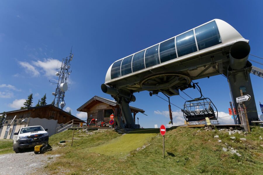 La Sambuy's chairlift, pictured here during warmer months.
Mandatory Credit:	Colin Michael Baker/Al...
