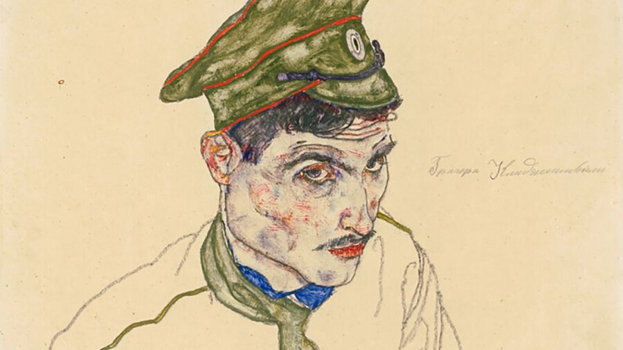 Egon Schiele's "Girl with Black Hair," at Ohio's Allen Memorial Art Museum, is among the works that...