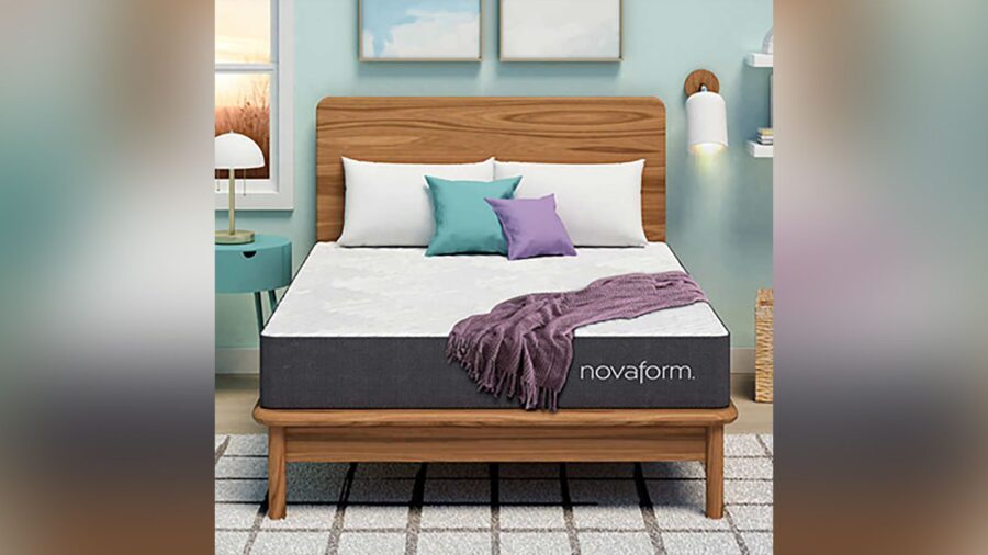 Pictured: a Novaform DreamAway 8" Mattress. The US Consumer Product Safety Commission announced the...