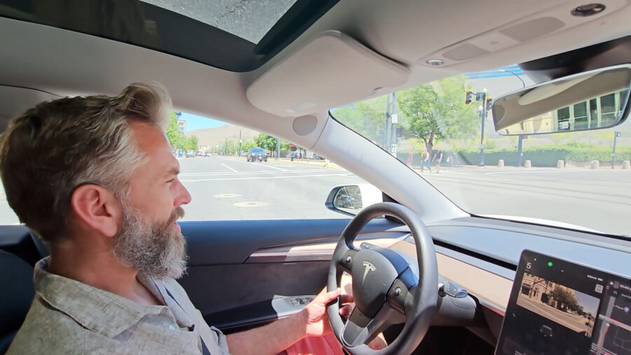 Wheelwright says a replacement windshield on his Tesla costs around $1,200. Lane assist and adaptiv...