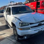 A 21-year-old woman suffered critical injuries and head trauma following a collision in Provo on Thursday. (Provo Police Department)