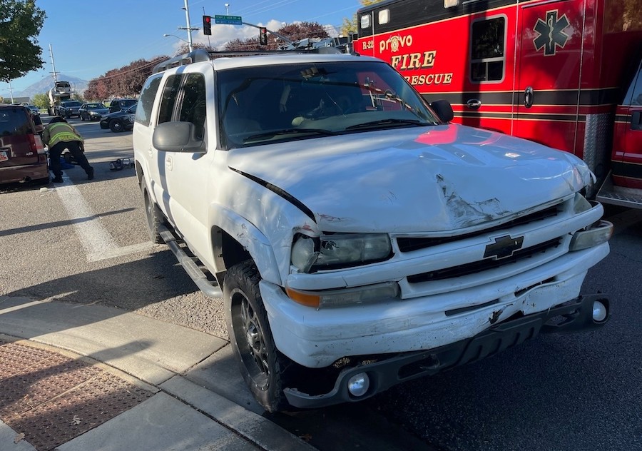 A 21-year-old woman suffered critical injuries and head trauma following a collision in Provo on Th...