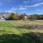 The empty lot in Orem, Utah, where two pioneer infants are buried. (Eliza Pace, KSL TV)
