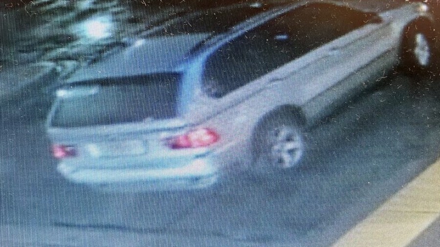 An image of a light-colored SUV an attempted abduction suspect left the store in. (West Jordan poli...
