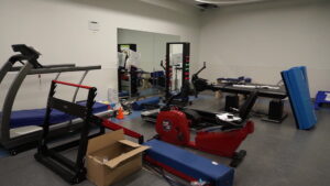 One of the physical therapy sections in the Lehi campus