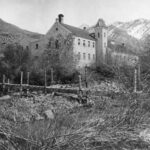 Historic photo of the Old Mill (Used with permission, Utah State Historical Society)