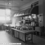 Interior of Kitchen at Rio Grande Western Depot 1910 (Used by permission, Utah State Historical Society)