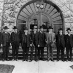 Utah State Penit. Sugar House. Prison Officials. March 1922. Courtesy of Debbie Story. (Used with permission, Utah State Historical Society)