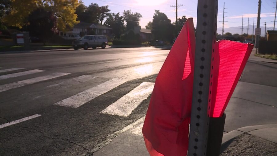 The crosswalk where a 12-year-old was struck by a suspected DUI driver. Cottonwood Heights talks of...