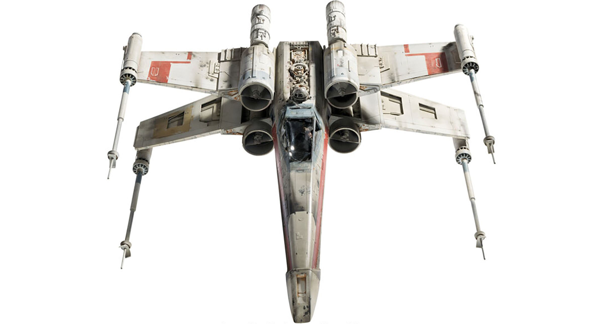A long-lost model of an X-wing fighter used in the original 1977 “Star Wars” movie is up for au...