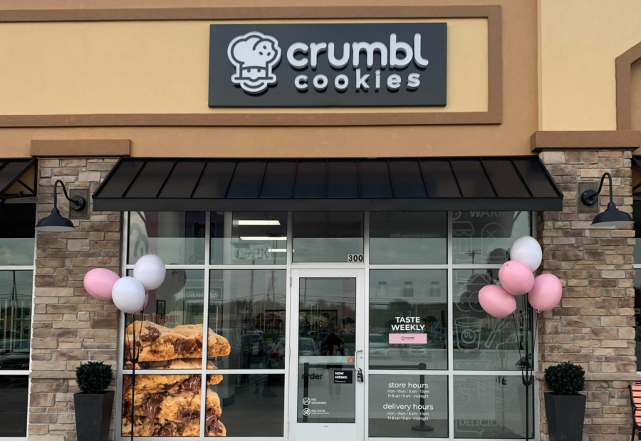 A Crumbl Cookie storefront. (Crumbl)...