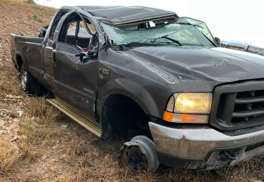 A woman was killed in a single-vehicle crash on I-70 near Green River in Emery county on Sunday. (U...
