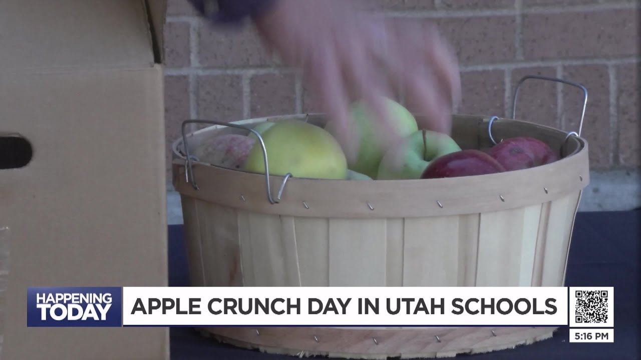 Video Apple Crunch Day returns to Utah schools