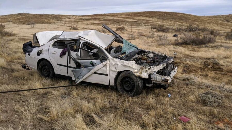 One man was killed by being ejected from a vehicle in a rollover crash Dec. 11, 2019. Brennan Kinla...
