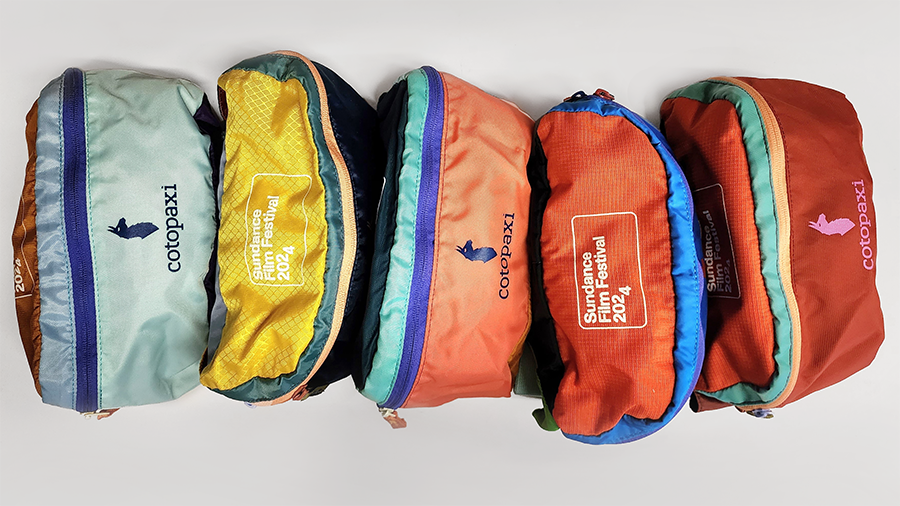 colorful hip packs from Utah's Cotopaxi...