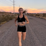 Shanna Birchett training for a marathon. (Birchett Family)