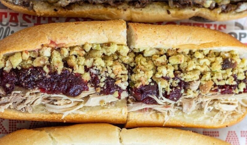 Capriotti's Bobbie sandwich, a trademarked, award winning, sub sandwich that pays homage to the sandwich we make at midnight on Thanksgiving. (Capriotti's)