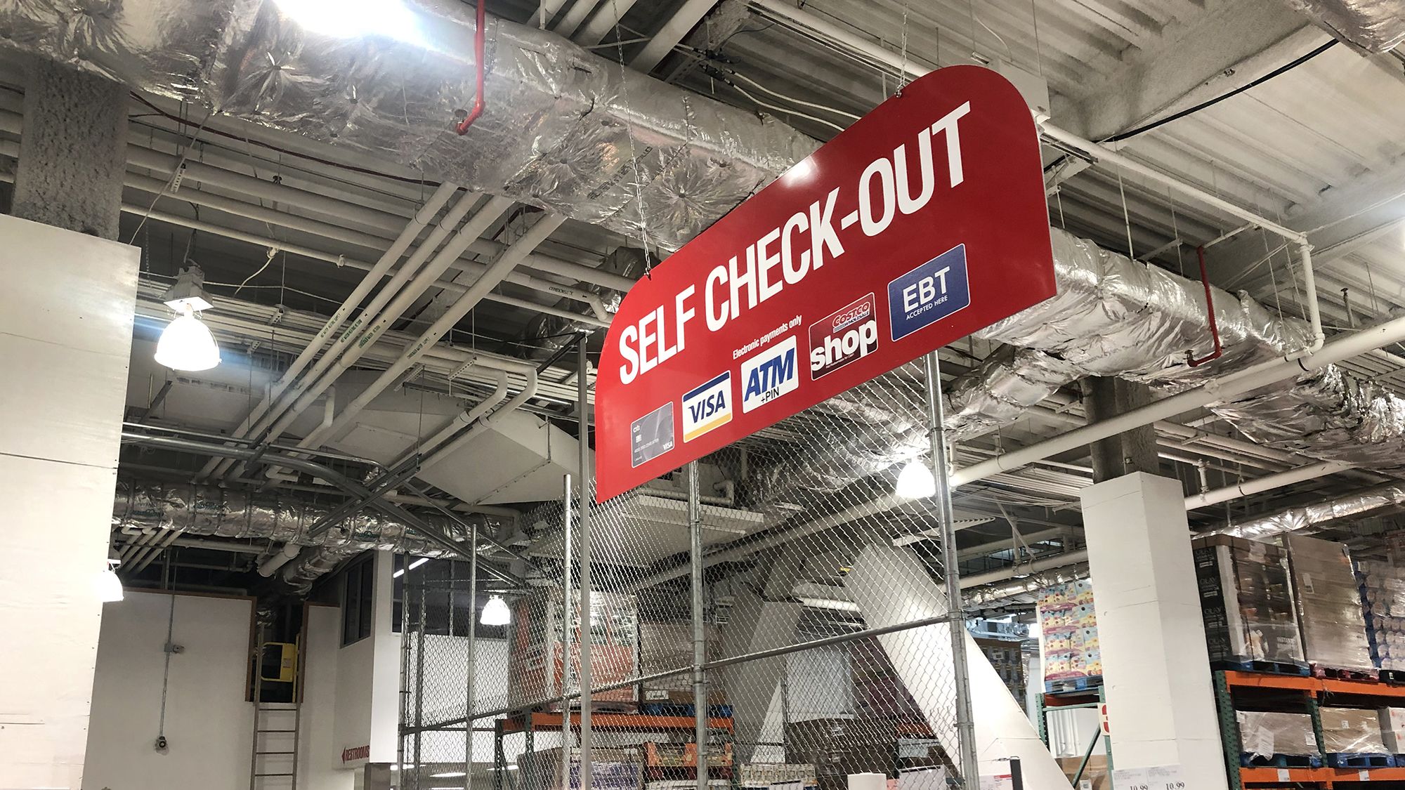 Costco is adding more staff to self-checkout areas. (Lindsey Nicholson/UCG/Universal Images Group/G...