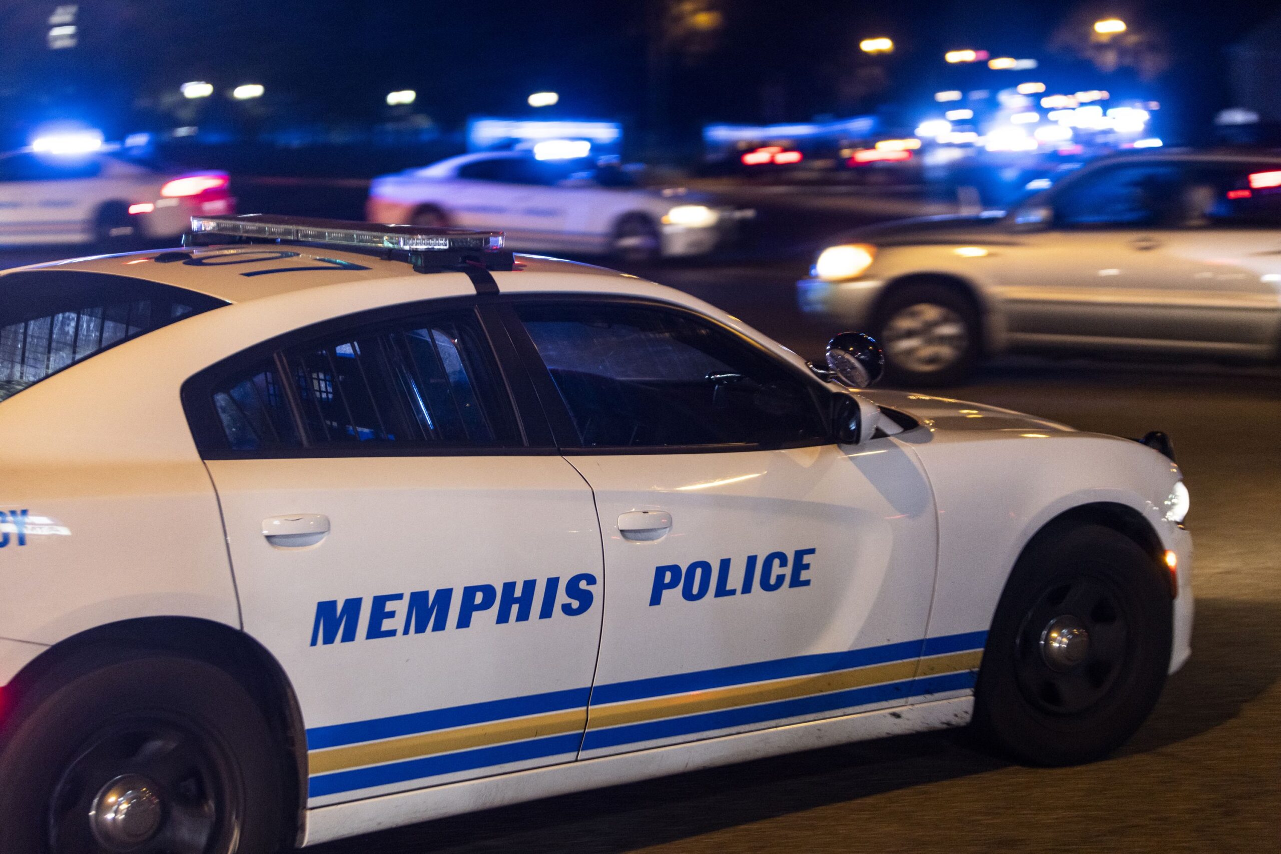 Memphis police cars are seen in this file image from Sept. 7, 2022.
(Brad Vest, Getty Images)...