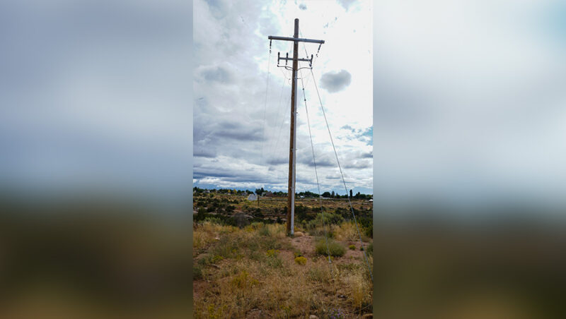 Plans for the new water line will follow the electric line installed in 2022. (Erin Cox, KSL TV)