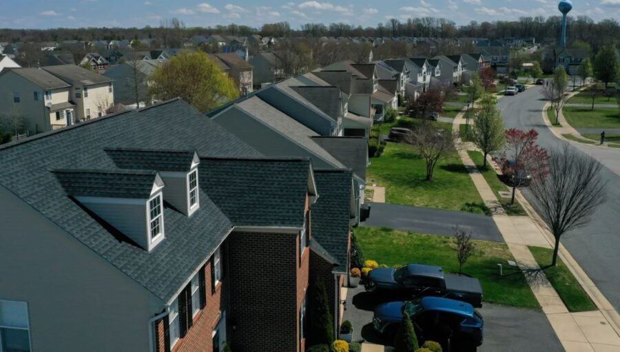 Homes in Centreville, Maryland
Mandatory Credit:	Nathan Howard/Bloomberg/Getty Images...