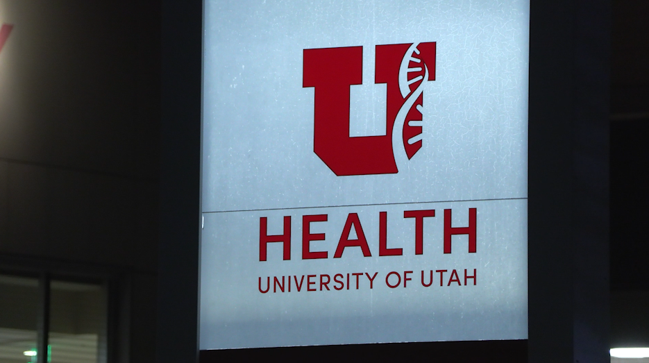 Outside of the University of Utah Health....