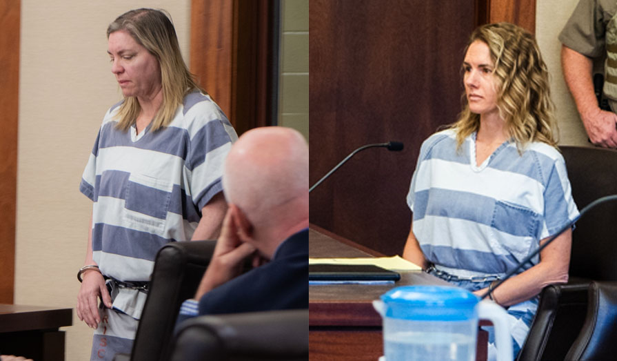 Jodi Hildebrandt (left) and Ruby Franke (right) appeared in a St. George courtroom on Dec. 28 and D...