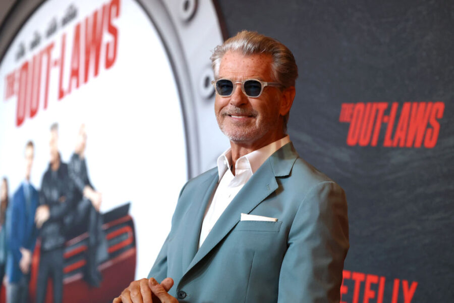 LOS ANGELES, CALIFORNIA - JUNE 26: Pierce Brosnan attends Netflix's Special Screening of "The Out-L...