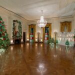 White House Christmas decorations 2023 (Farah Sanders)