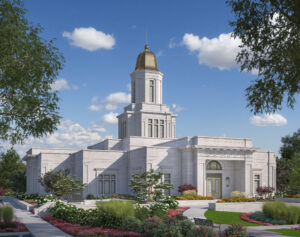 Artist's rendering of the Knoxville Tennessee Temple