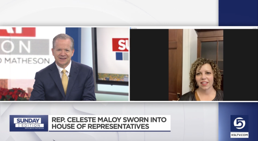 Recently elected Rep. Celeste Maloy joins Boyd Matheson on KSL's Sunday Edition after she was recen...