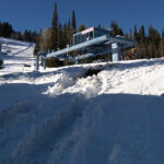 Campers spent Thursday, Dec. 14, preparing for opening day at Beaver Mountain Ski Area in Utah. (Mike Anderson, KSL TV)