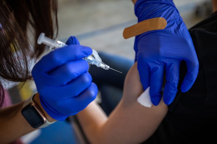 Fewer than two in five people in the US have gotten the flu vaccine this season, according to CDC e...