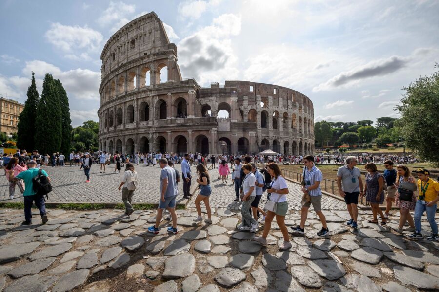 Who knew the Colosseum was old?
Mandatory Credit:	Antonio Masiello/Getty Images...